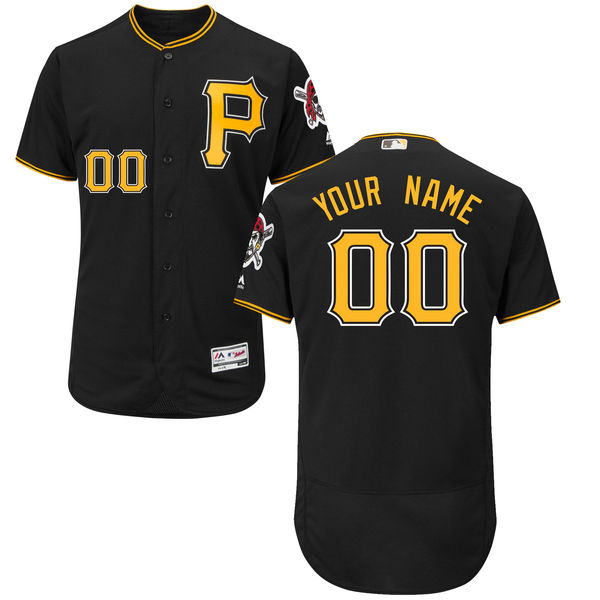 Men's Pittsburgh Pirates Flex Base Custom Jersey MLBC0017